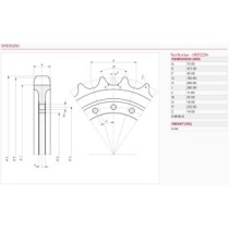 Ведуче колесо NEUSON 1200 RD