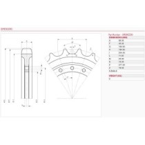 Ведуче колесо SCHAEFF HR12
