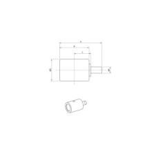 Ролик підтримуючий KOBELCO SK60 SR