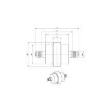 Rolka jezdna HANIX H36 C