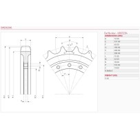 Ведуче колесо NEUSON 1200 RD