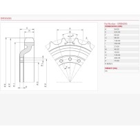 Ведуче колесо BOBCAT T140 SSL