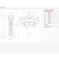 Ведуче колесо SCHAEFF HR12