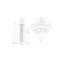 Ведуче колесо NEUSON 8002 RD-V
