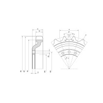 Ведуче колесо KOBELCO SK60 STEEL