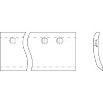 ЛЕМІЄШ KOMATSU GD725A-1...
