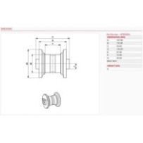Опорний ролик YANMAR B15