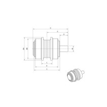 Ролик підтримуючий CASE CK35