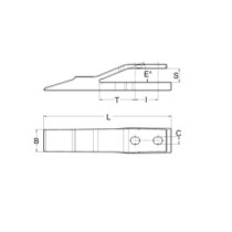 Зубчасте одноблоцкове колесо