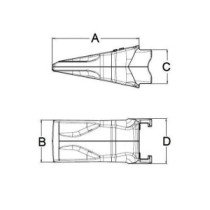 Зуб ковша ESCO