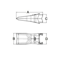 Зуб ковша ESCO