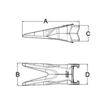 Зуб ковша ESCO.