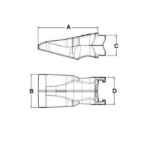 Зуб лопати ESCO