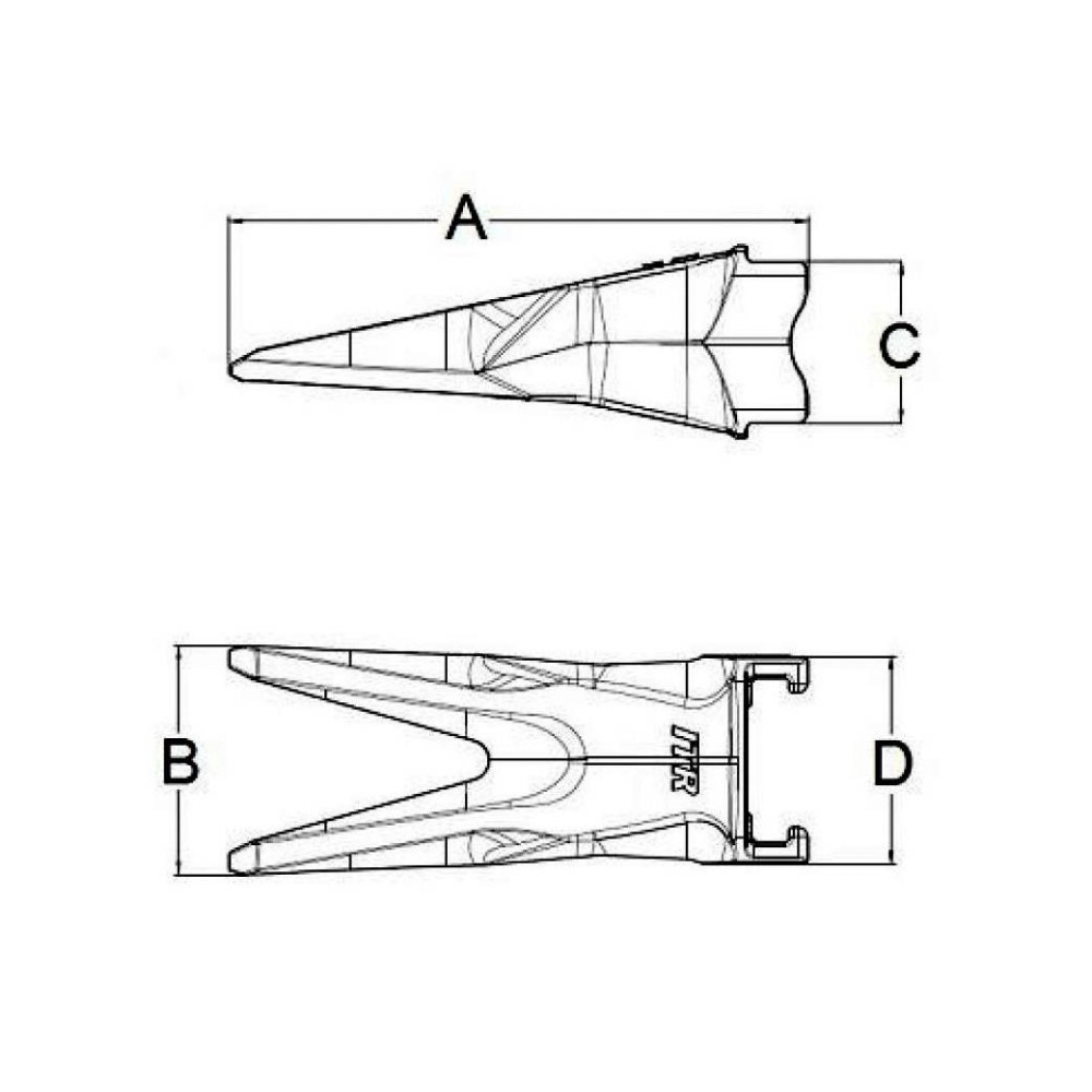 Зуб екскаватора ESCO