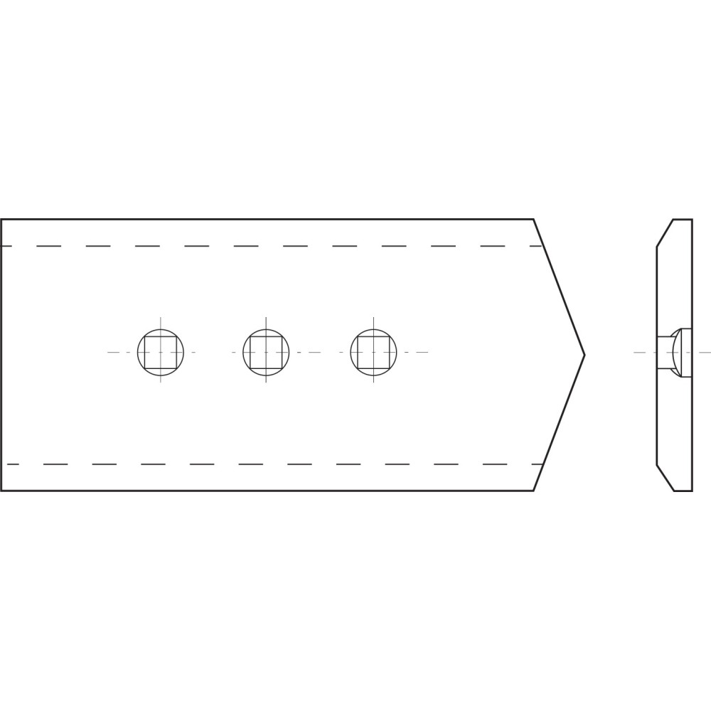 Лемішок CATERPILLAR D9L