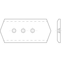 Леміш CATERPILLAR D8H
