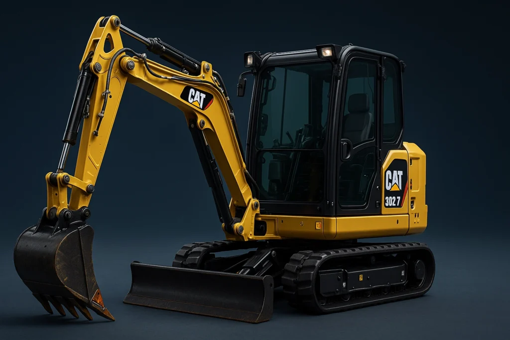 Міні-екскаватор CAT 302.7 – сервіс, експлуатація та відгуки