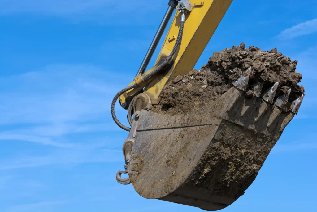 Вибір відвалу для екскаватора