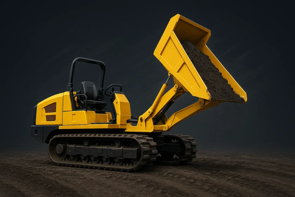 Гусеничні самозавантажувальні самоскиди