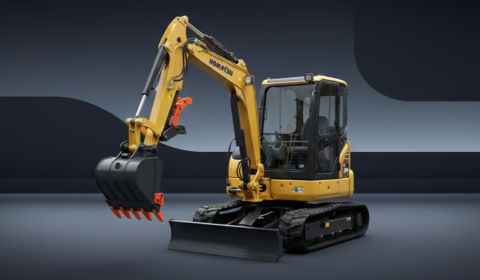 Komatsu PC26MR – міні-екскаватор для спеціальних завдань в обмеженому просторі