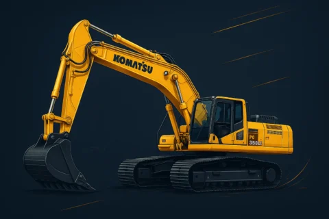 Komatsu PC350LC