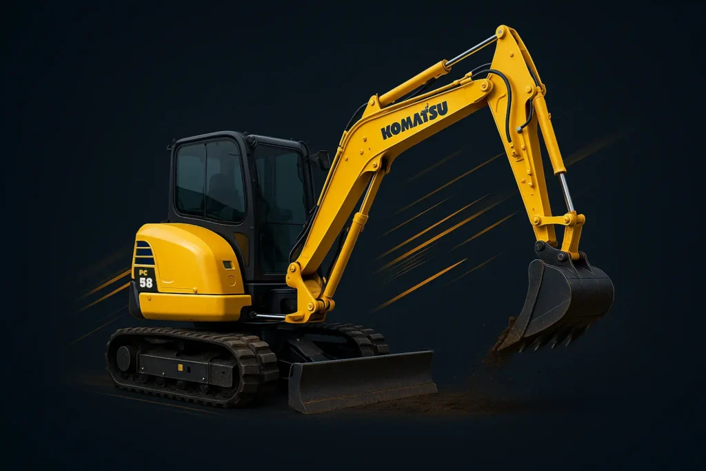 Екскаватор Komatsu PC58