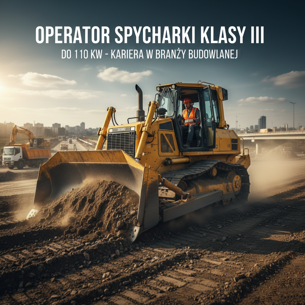 Навчання оператора бульдозера класу III з потужністю двигуна до 110 кВт – Повний посібник